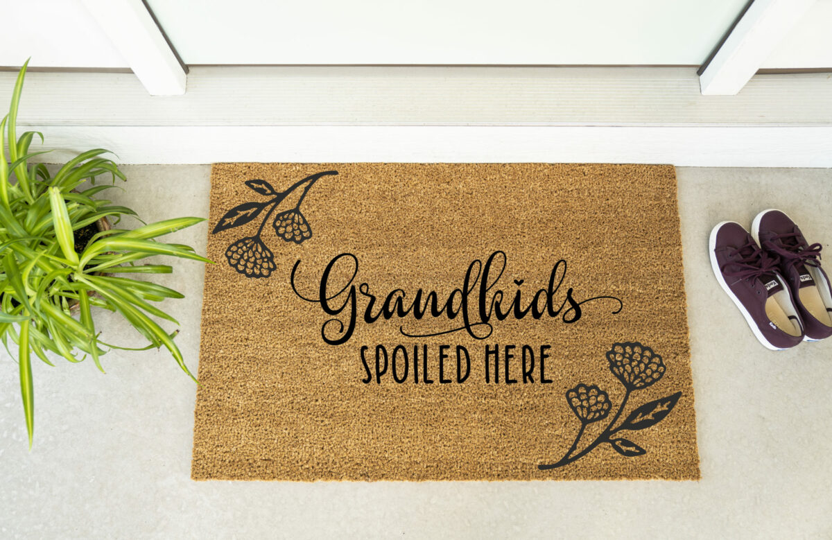 Doormat - Grandkids Spoiled Here