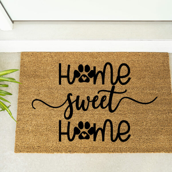 Doormat - Home Sweet Home (paws)