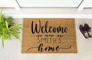 Doormat - Customized Welcome