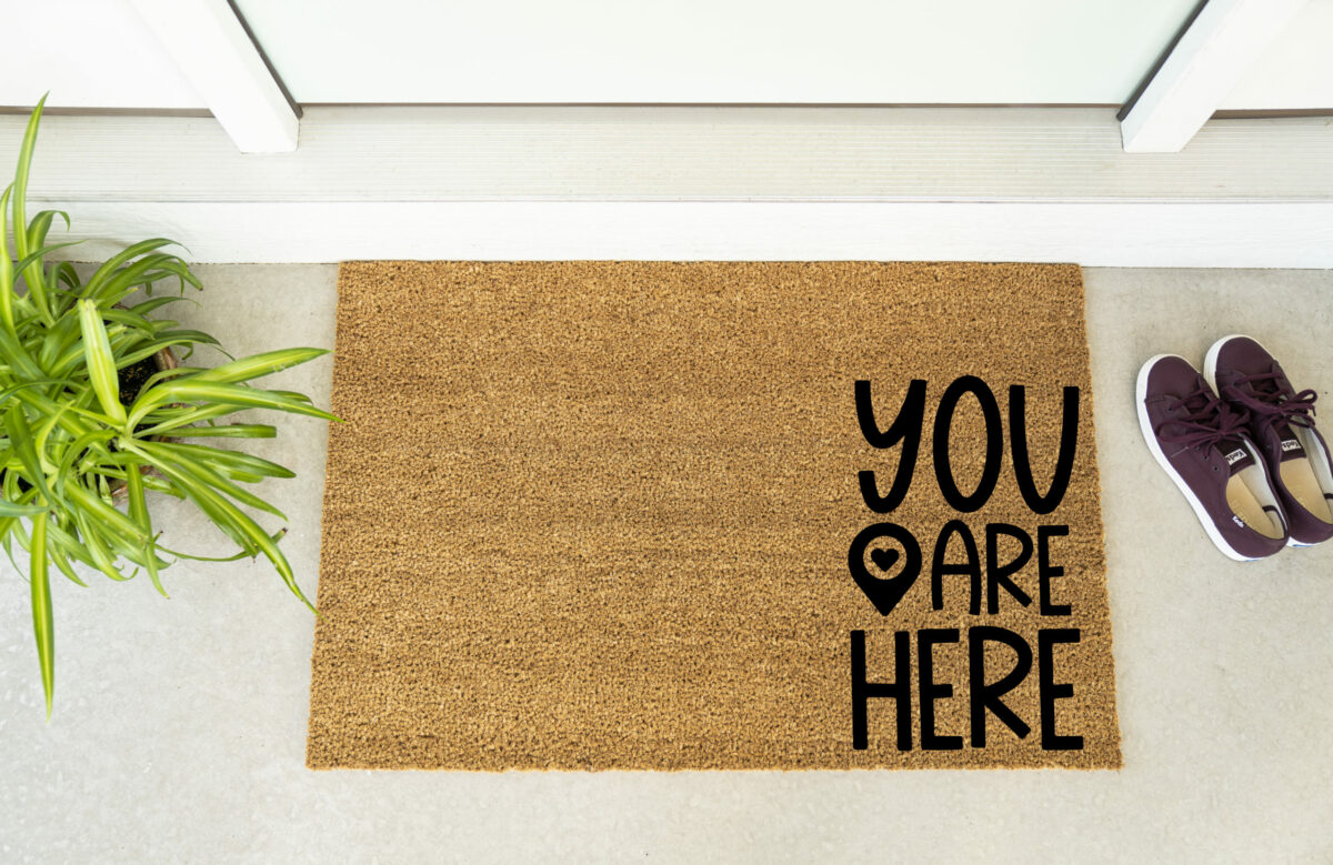 Doormat - You Are Here