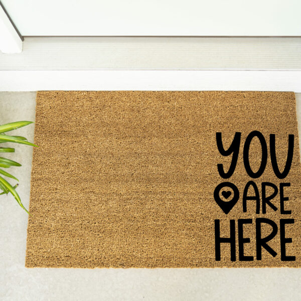 Doormat - You Are Here
