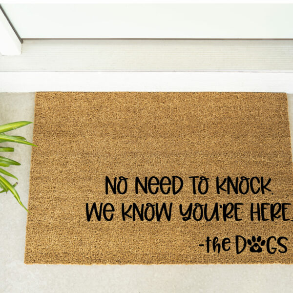 Doormat - No Need Knock...