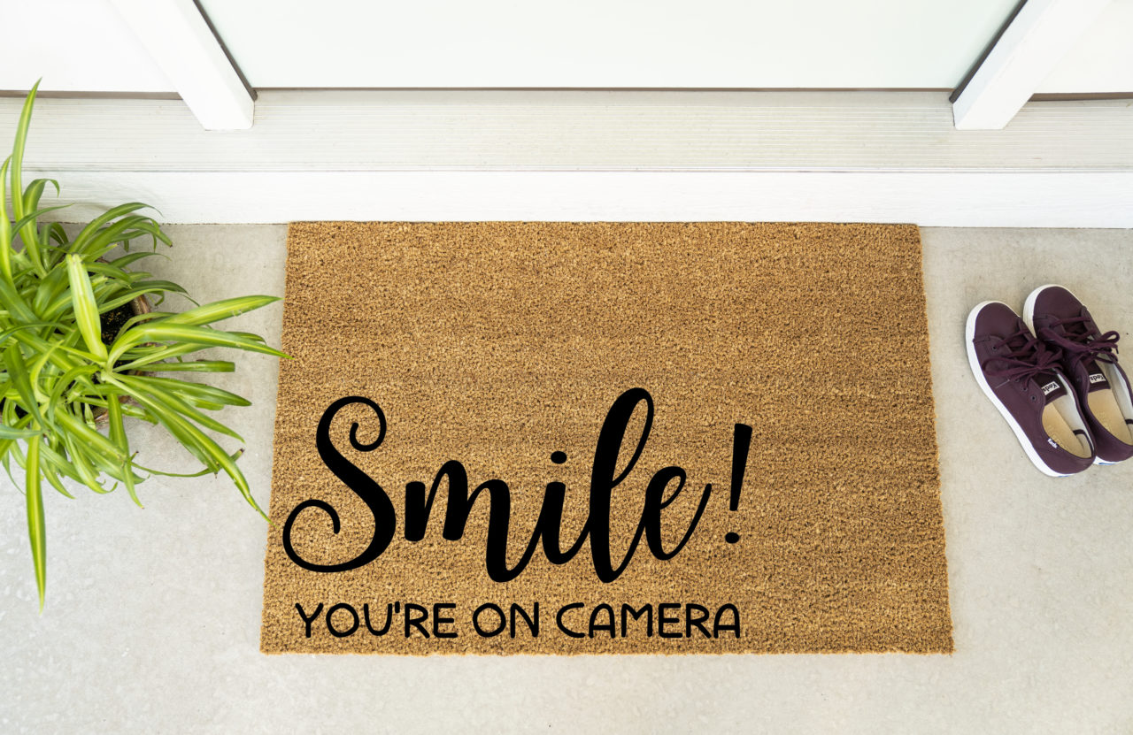 Doormat - Smile!