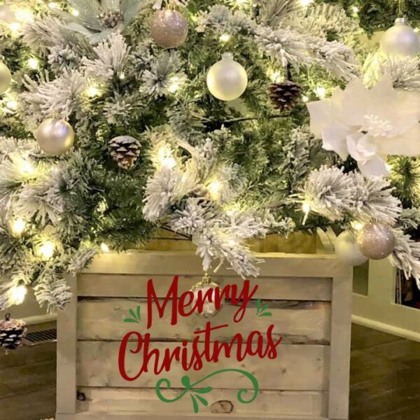 Tree Box - Merry Christmas