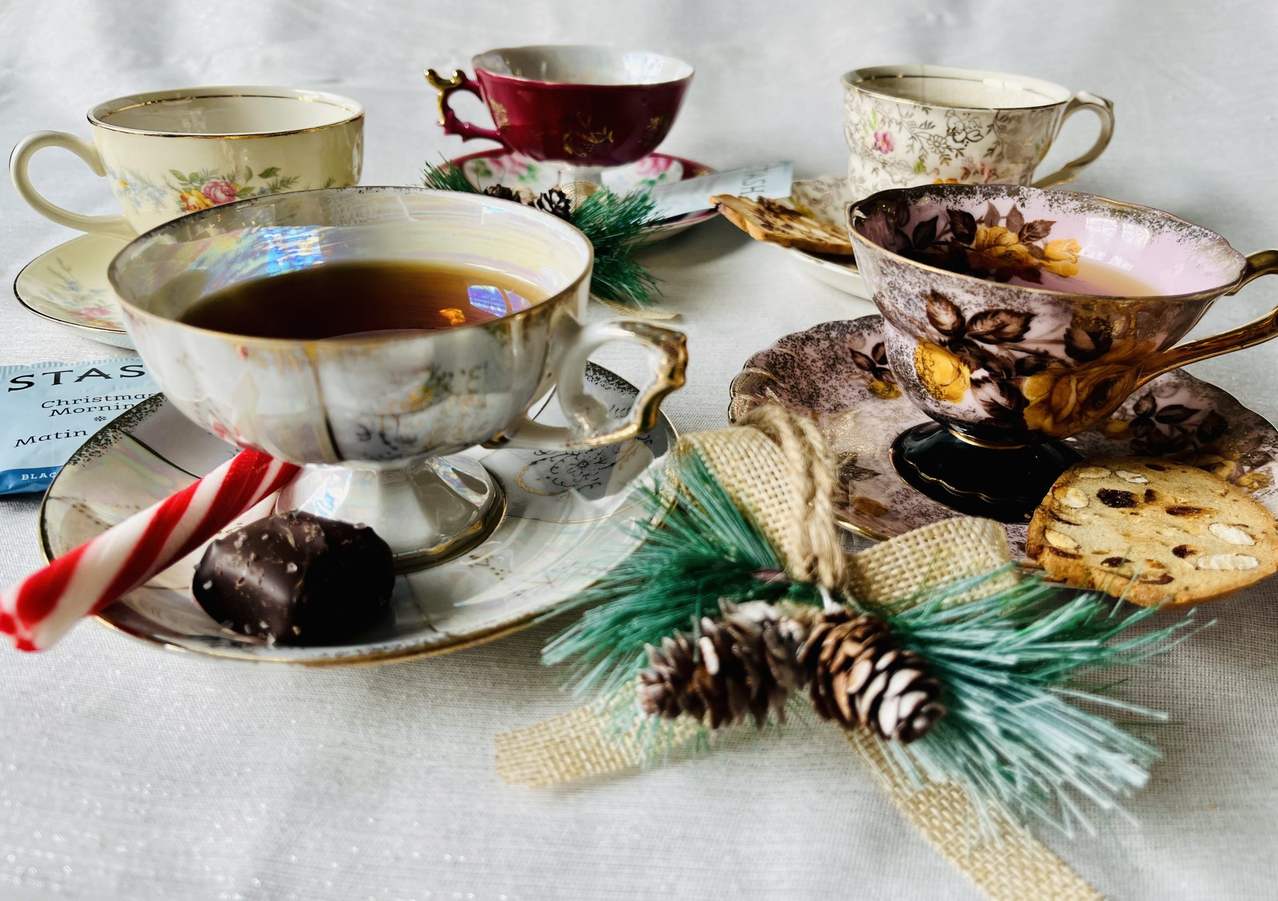 Christmas Tea & Ornaments