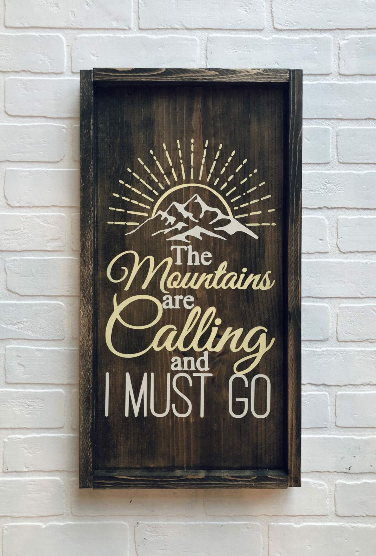 13x24 Mountains are Calling