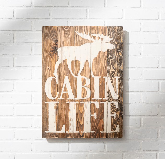 18x24 Cabin Life