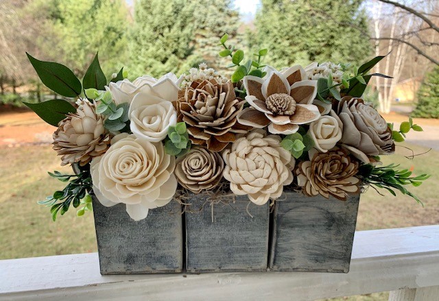 wood flowers