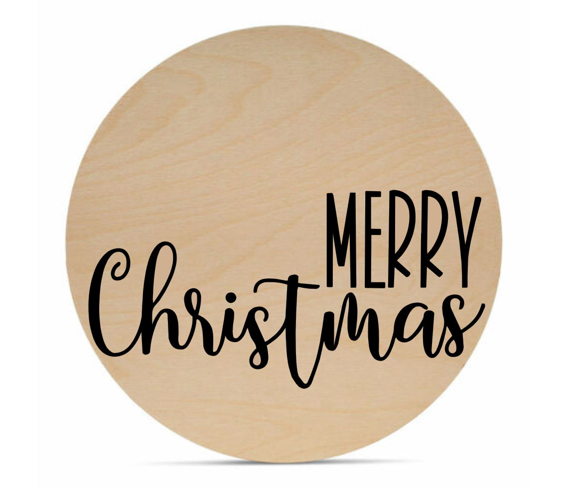 Merry Christmas - 16" Welcome Sign