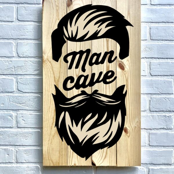 14x24 Man Cave (beard)