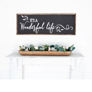 12x32 It's a Wonderful Life