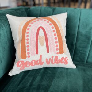 Good Vibes (boho rainbow)