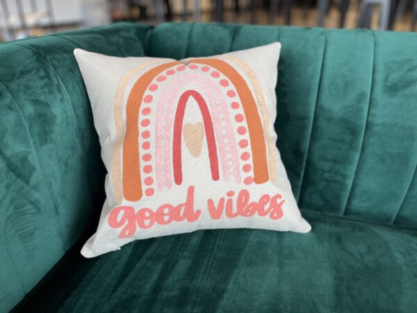 Good Vibes (boho rainbow)