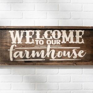12x32 Welcome Farmhouse
